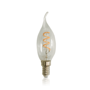 LED filament E14 kaarslamp | dimbaar | Clear | 2200K | 4w