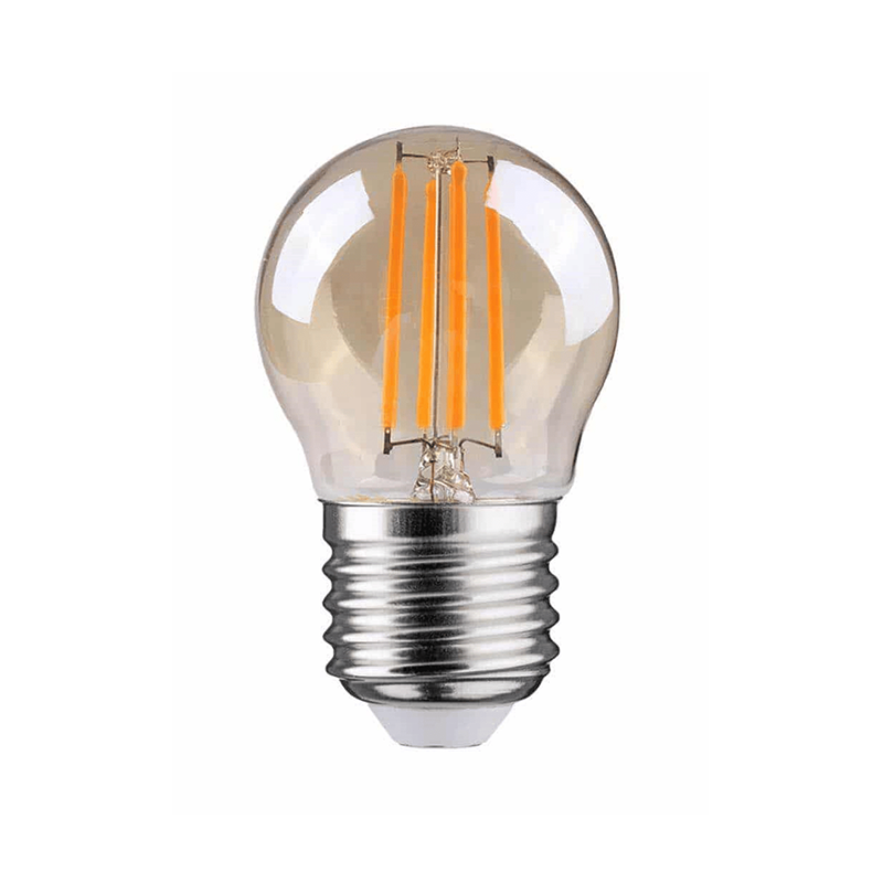 LED filament E27 kogel mini | 1W | clear | 2400K - Afbeelding 3