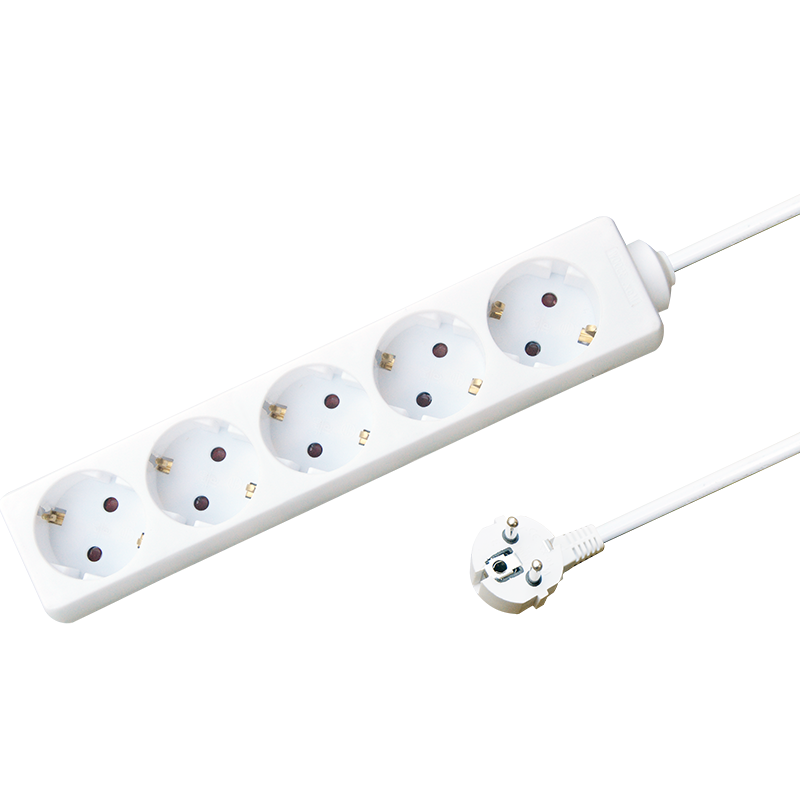 6-voudige tafelcontactdoos LEDMAT | wit