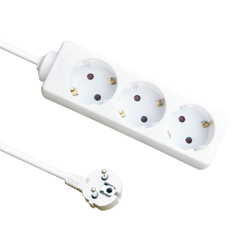 3-voudige tafelcontactdoos LEDMAT | wit - Afbeelding 2