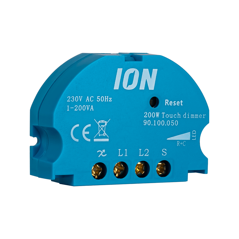 ION Industries Touch Triac LED dimmer 90.100.050 | 0.3-200 watt - Afbeelding 3