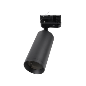 3-fase-railarmatuur LEDMAT | met veer | GU10 | zwart