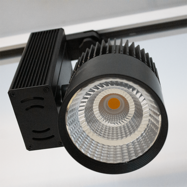 3 fase railspots zwart winkelverlichting