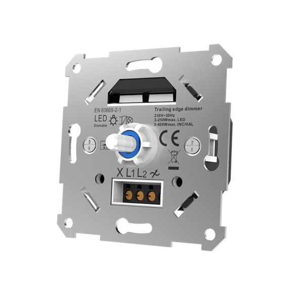 LEDMAT LD400 LED dimmer voor flikkervrije lichtregeling in woningen LEDMAT LD400 LED dimmer voor flikkervrije lichtregeling in woningen