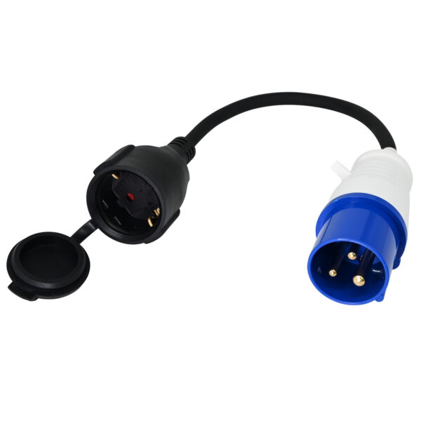 camping stekker naar euro