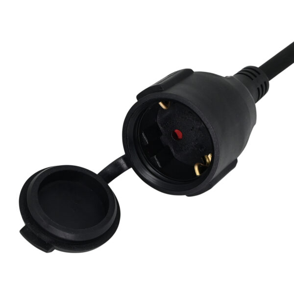 25cm campingstekker zwart