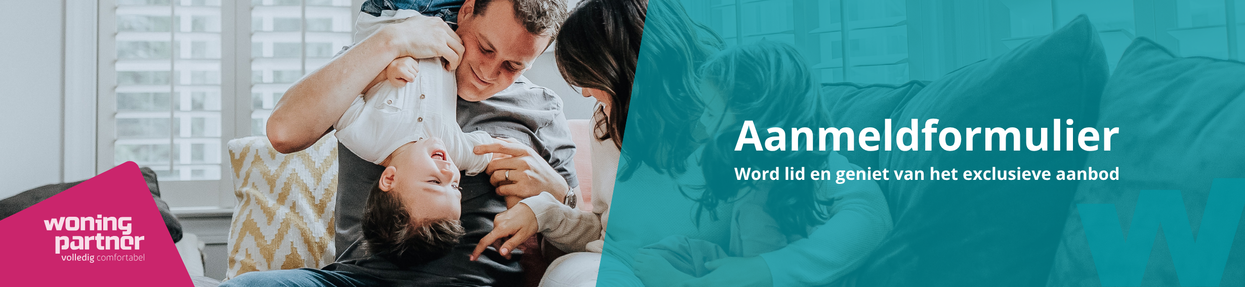 Aanmeldformulier ledenservice Woningpartner