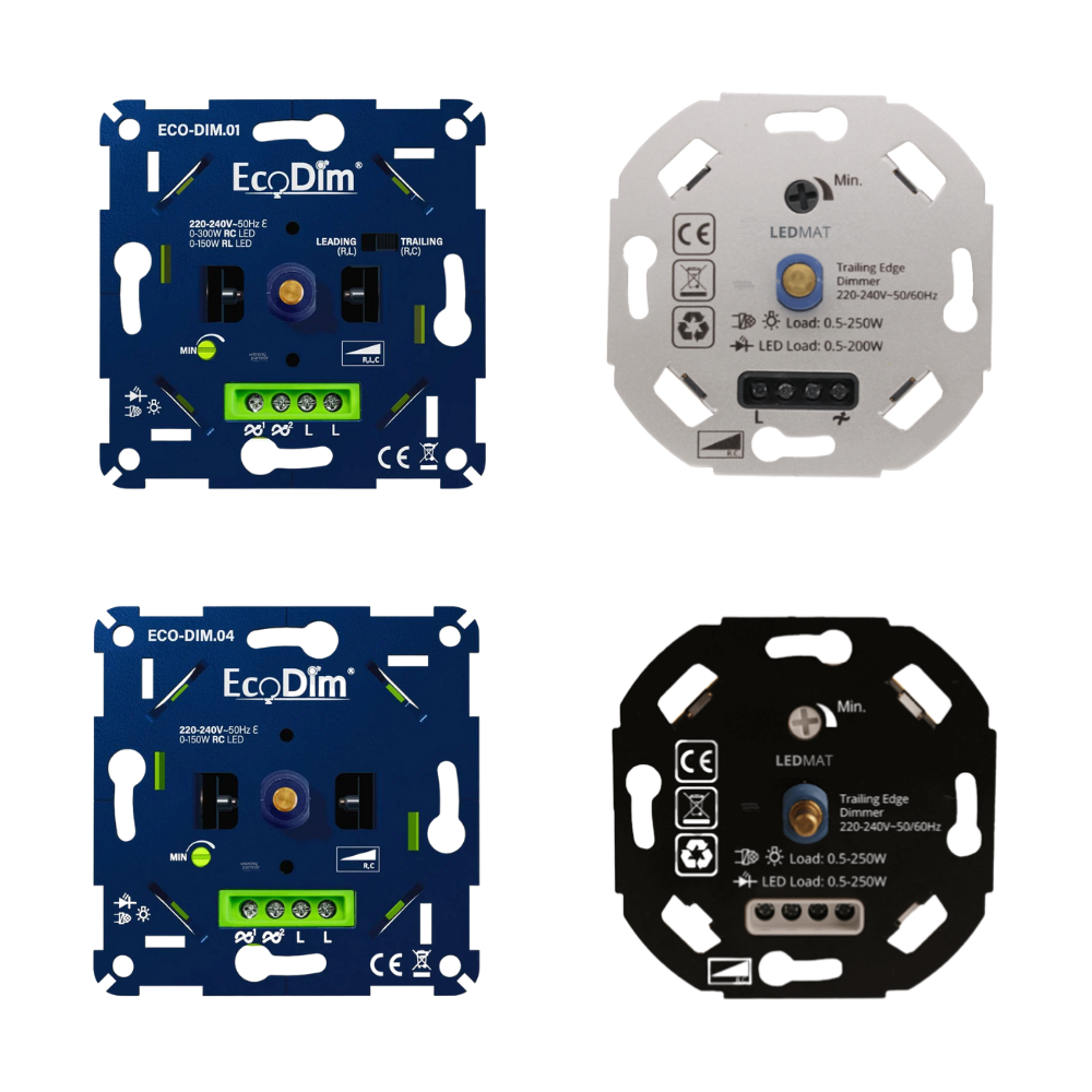 LED-dimmers voor huurwoningen | Universeel passend op standaard schakelmateriaal