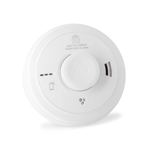Ei Electronics Ei3028 hitte- en koolmonoxidemelder 230 volt multisensor met 10 jaar lithium back-up batterij voor brand- en CO-veiligheid in huis
