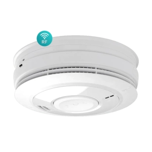 Ei650iRF rookmelder van Ei Electronics. Draadloos koppelbaar met 10 jaar lithium batterij. Optische rookmelder voor een brandveilig woning. Voldoet aan de Norm-14606 conform de rookmelderplicht.